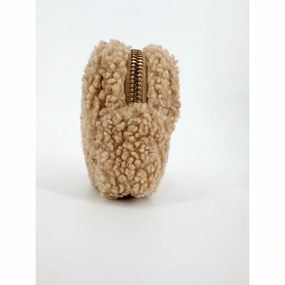 Stoney Clover Soft Mini Pouch with K White Pearl Letter Patch